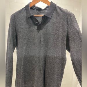 Hugo Boss Black Long Sleeve Polo